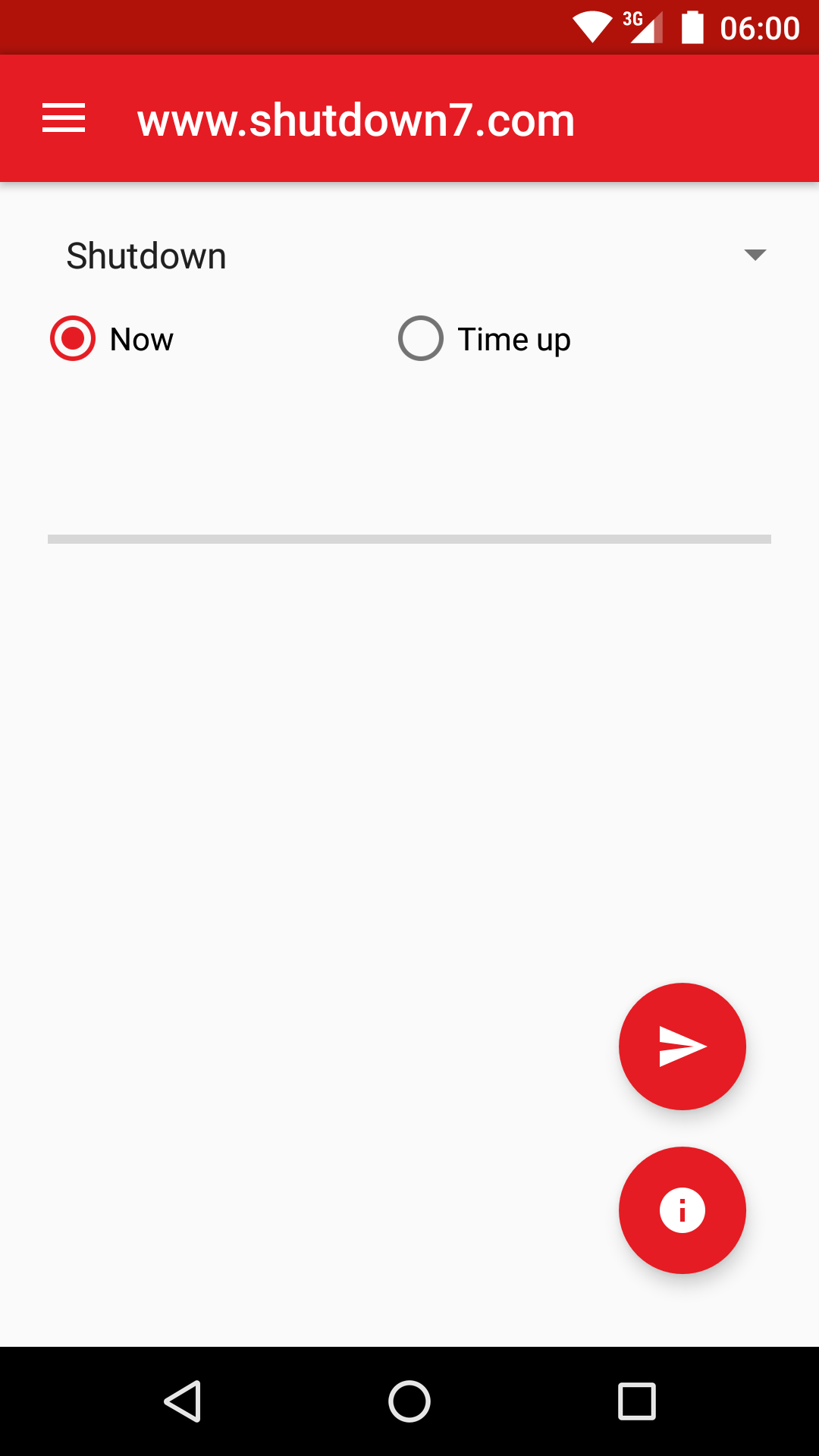 Shutdown7 Android companion app